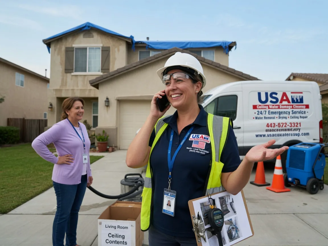Ceiling Water Damage Restoration Harveyville, KS FAQs