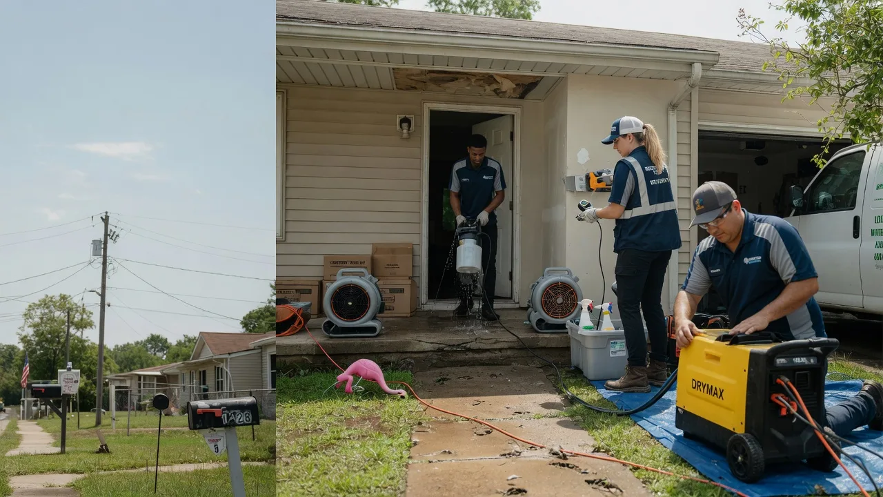 Storm Damage Water Removal in Harveyville, KS near me